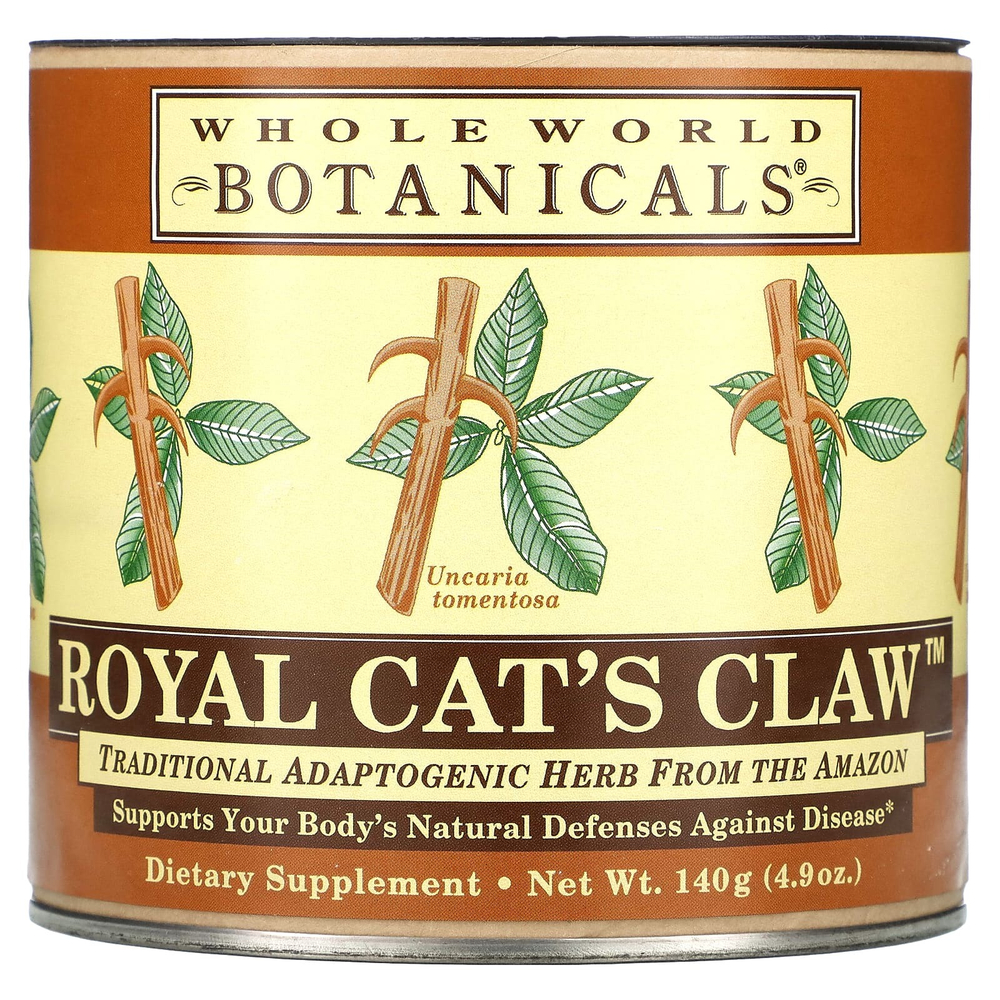 Whole World Botanicals, кошачий коготь, 140 г (4,9 унции)