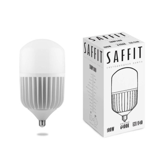 Лампа светодиодная LED SAFFIT SBHP1100 100W Е27-E40 6400K 230v 310*160мм