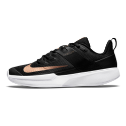Женские теннисные кроссовки Nike Vapor Lite Clay Court Shoe Women - Black, Gold