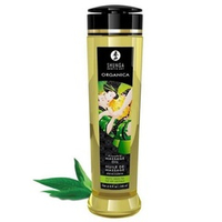 Массажное масло с ароматом зеленого чая Shunga Organica Exotic Green Tea 240мл