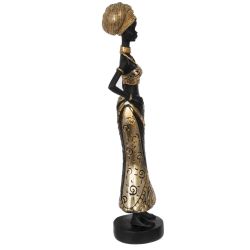 GAEM Фигурка декоративная "Африканка", L6,5 W6 H26 см