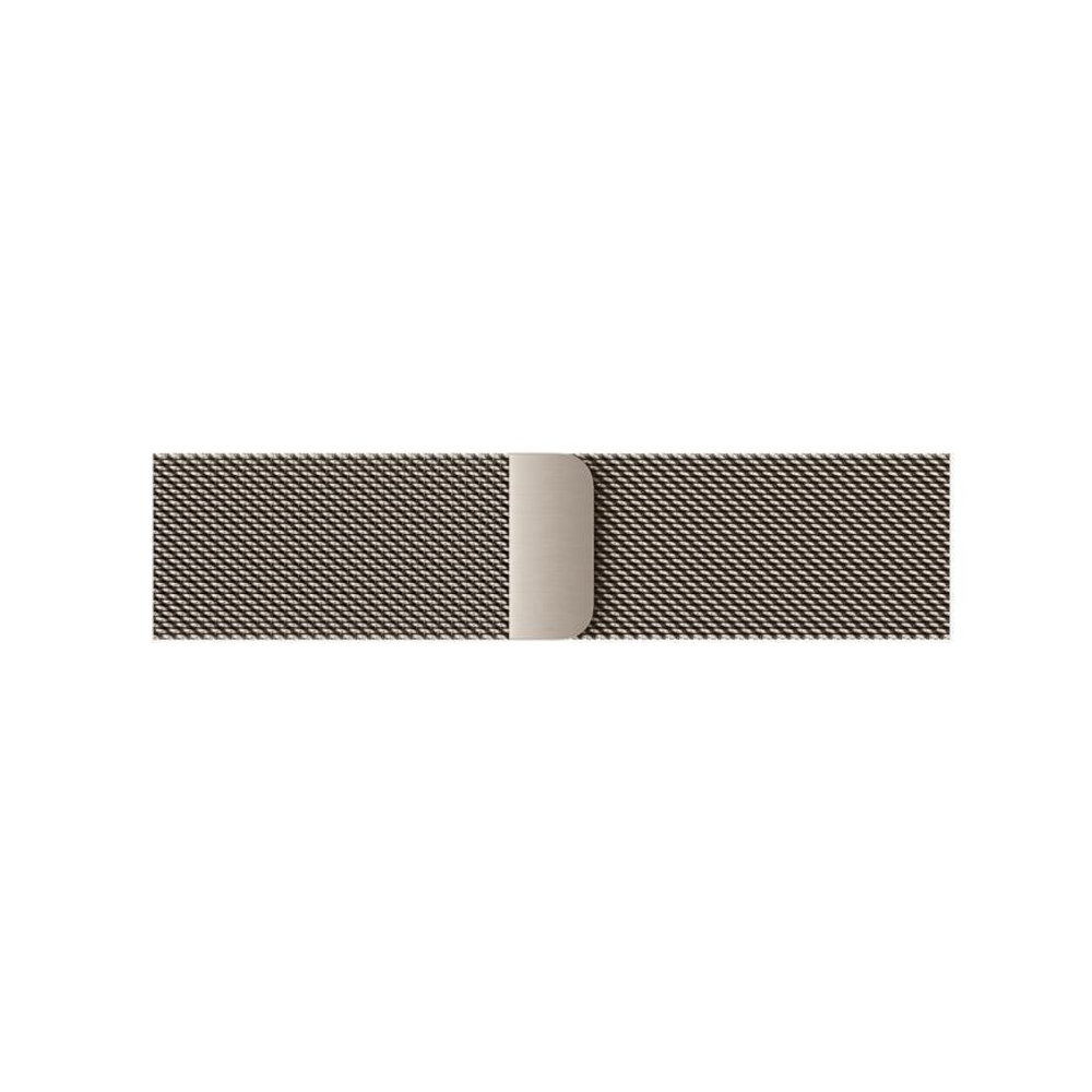 Стальной миланский сетчатый браслет Apple Milanese Loop, светлый, для Apple Watch 44, 45, 46 мм, Ultra и Ultra 2 (дизайн 2024), M/L