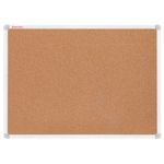 Доска пробковая 70х50 см, алюминиевая рамка, ГАРАНТИЯ 10 ЛЕТ, РОССИЯ, BRAUBERG, 238187