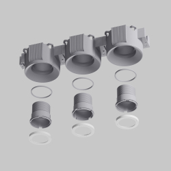 Встраиваемый светильник Intro 2.0 Sharp GU10 x 9Вт DL136-GU10-W