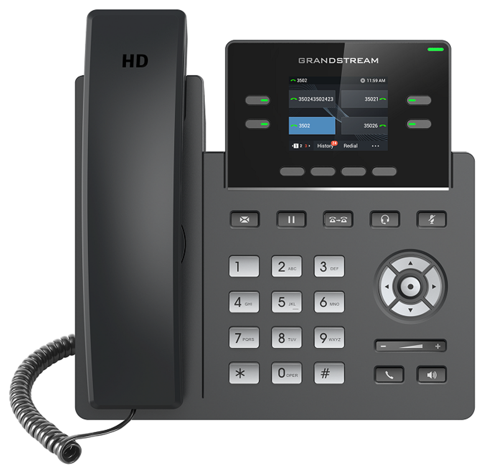 Телефон VoiceIP  Grandstream GRP-2612P