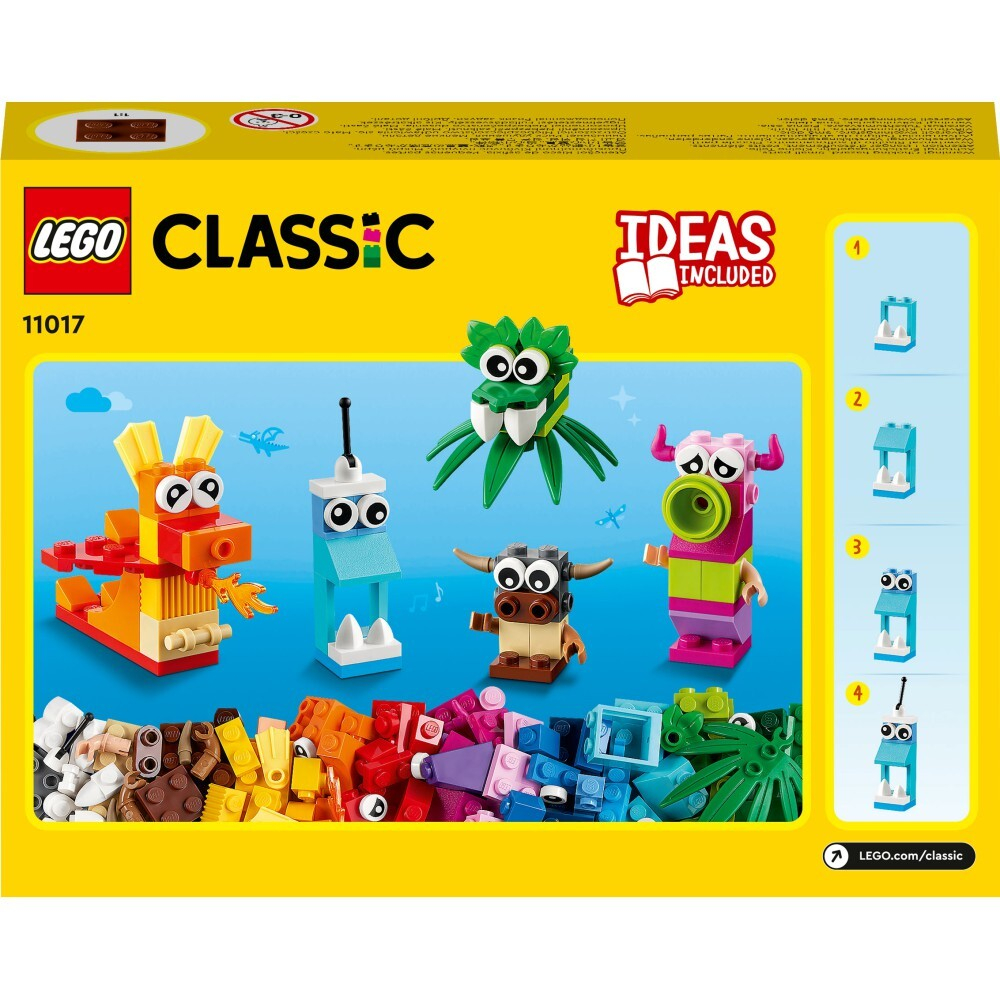 LEGO Classic — Креативные монстры 11017 / артикул   11017  / GTIN 5702017117485