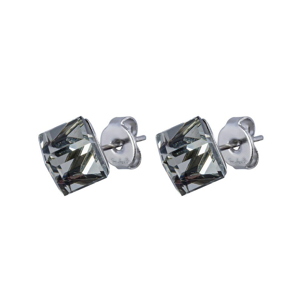 Серьги пусеты Fiore Luna Grey SWE2127/2 GRE S