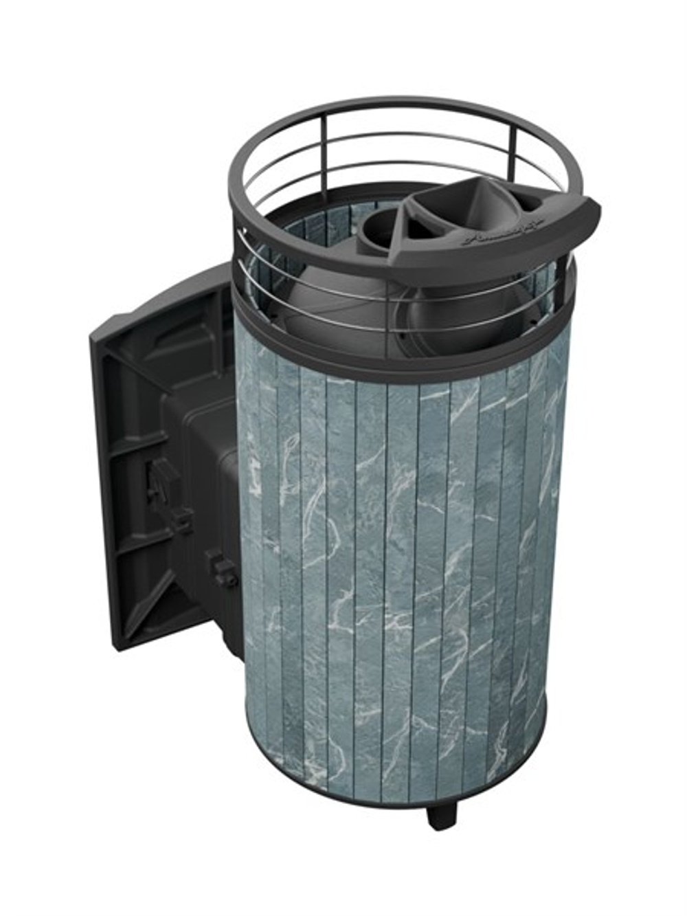 Банная печь «Атмосфера XL» Талькохлорит ЛАМЕЛЬ+СЕТКА