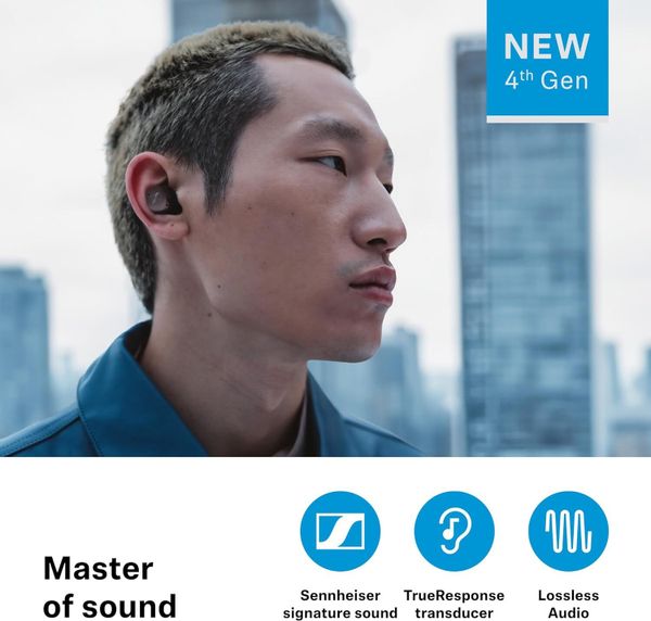 Беспроводные наушники Sennheiser Momentum True Wireless 4 Золотой | Gold