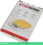 Кухонные весы StarWind SSK2158 White/Orange