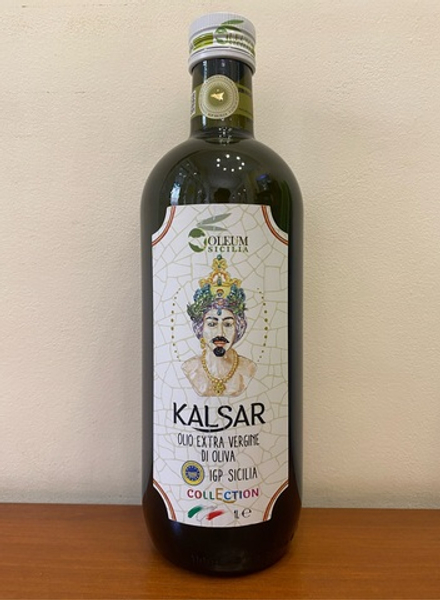 Оливковое масло Olеum Sicilia Kalsar 1л, Сицилия, Италия