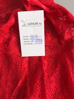 Платье-сорочка кружевное, визуально на 40 размер