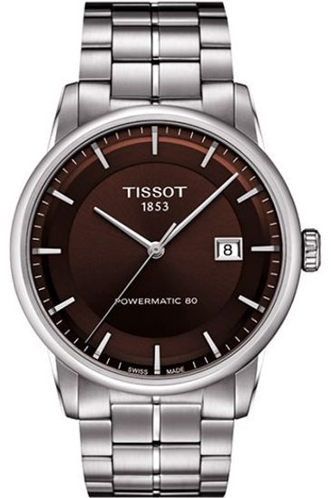 Мужские швейцарские наручные часы Tissot Luxury Powermatic T086.407.11.291.00