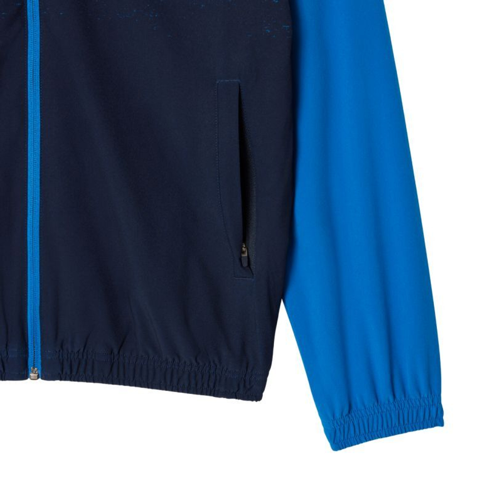 Мужской теннисный костюм Lacoste Tennis x Novak Djokovic - небесный