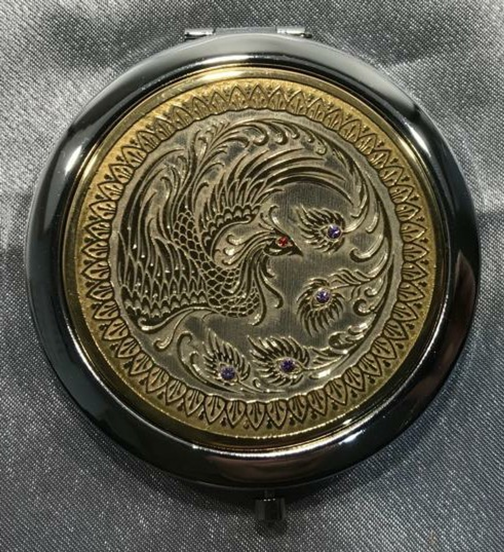 Ручное зеркало "Райская птица"