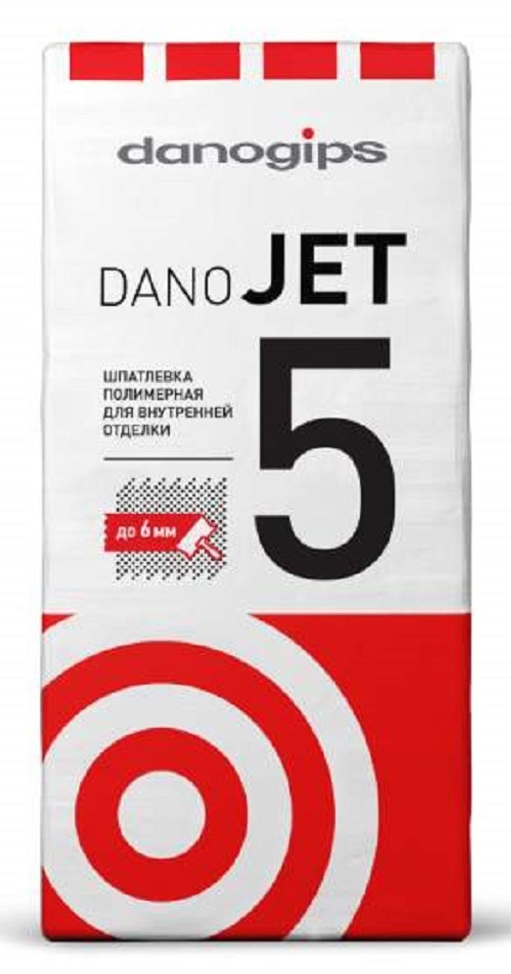 Шпатлевка Дано Джет 5 25кг (финишная полимерная)