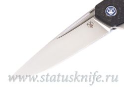 Нож Широгоров 111 М390 долы карбоновая рукоятьфотография - 4