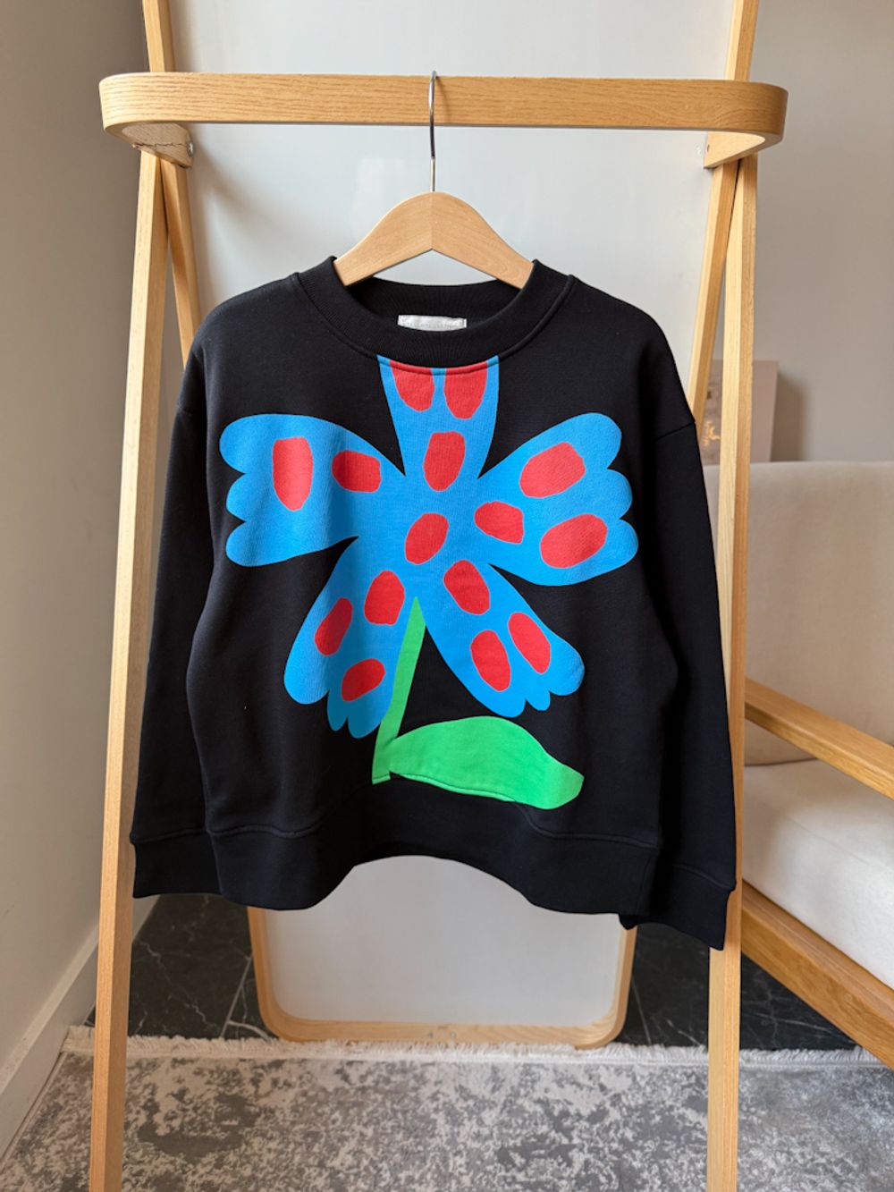 Хлопковый свитшот Stella McCartney, 128