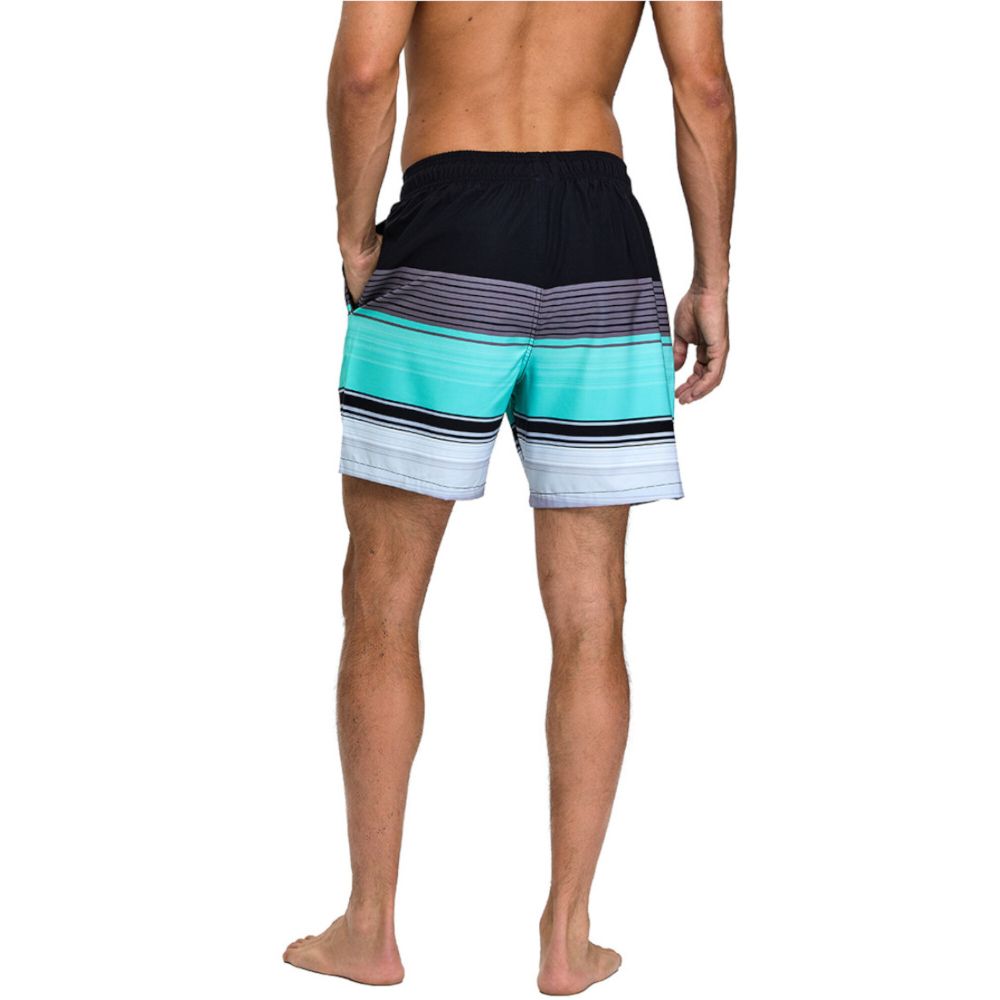 Мужские шорты разноцветные в полоску Romeo Rossi RR9504-31