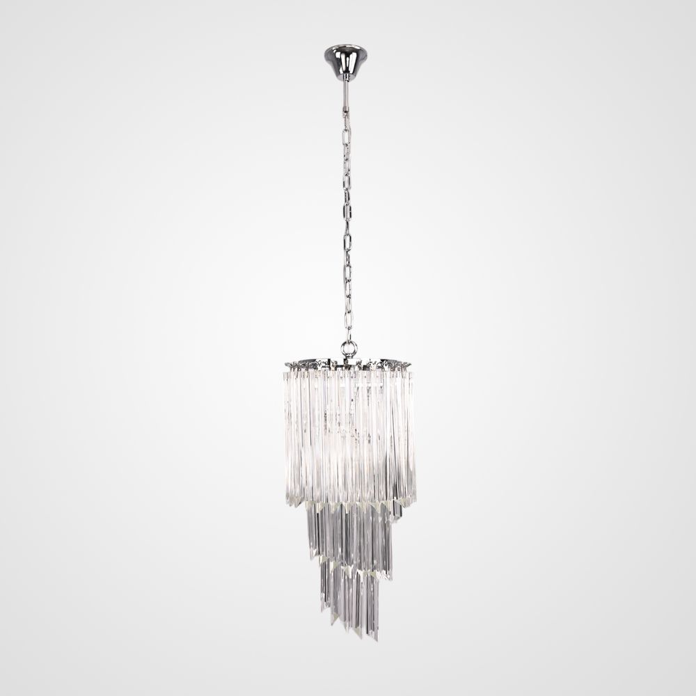Подвесная Люстра Odeon Chandelier Glass Clear By Imperiumloft
