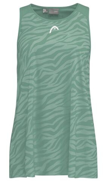 Футболка для девочки теннисная теннисная теннисная Head Agility Tank Top G - зеленый