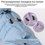 671 Комбинезон "Комфорт до -20-25°C" с молнией на спине, унисекс / COMFORT - FOR BOYS, для мальчика PREMIUM (SSOOOK)