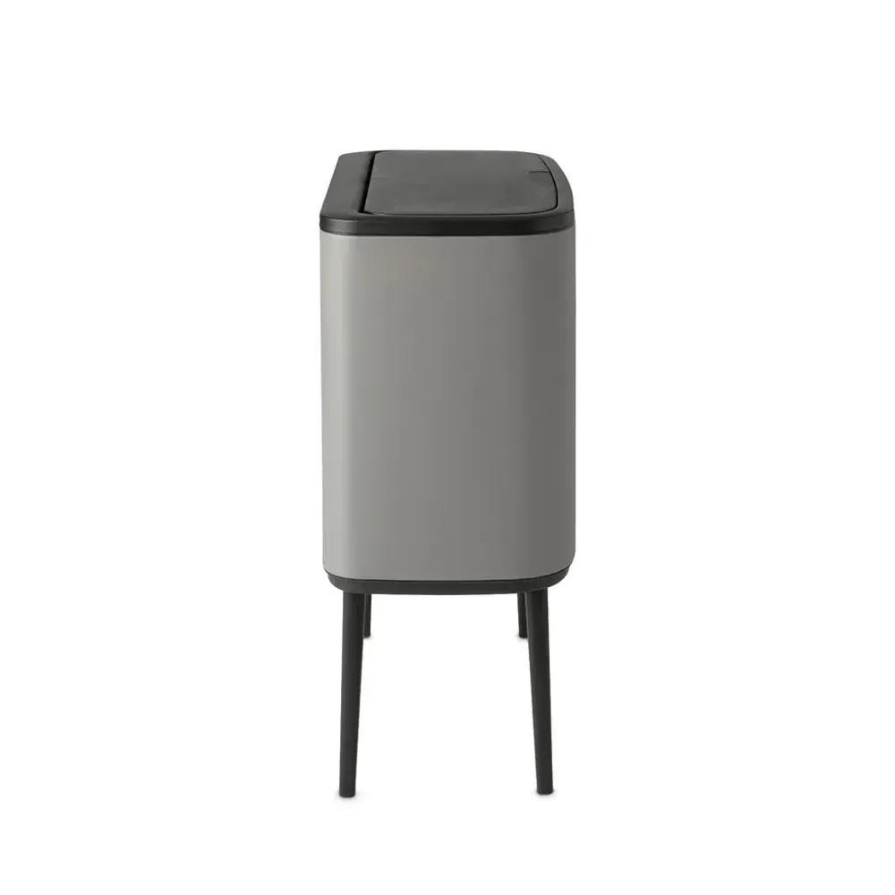 Brabantia Контейнер для мусора Bo Touch 3x11 л серый