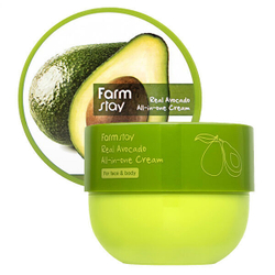 Крем для лица и тела с экстрактом авокадо FarmStay Real Avocado All-In-One Cream, 300мл