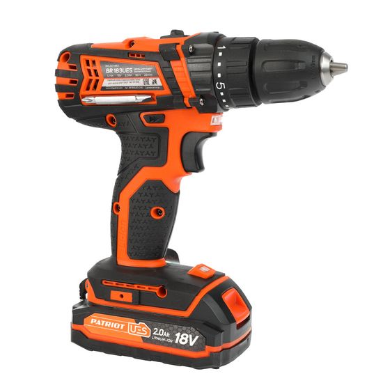 Аккумуляторный шуруповерт "PATRIOT" BR 183UES
