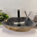 Раковина из речного камня RS63325 (54*31*15) 0122