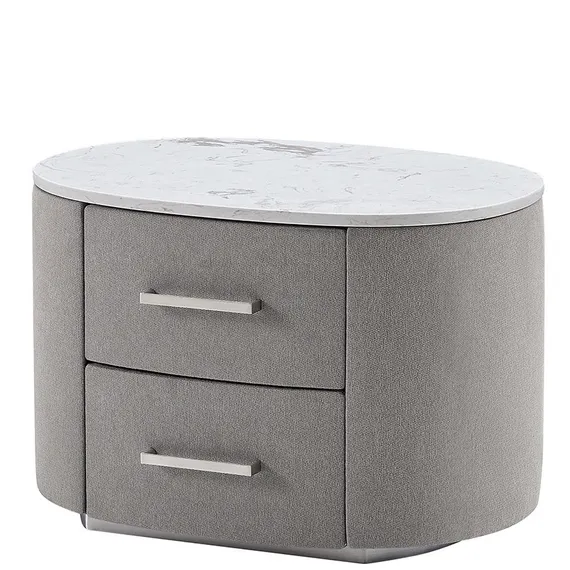 Прикроватная тумбочка Ista с двумя выдвижными ящиками