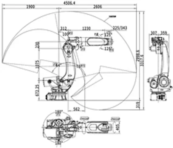 Промышленный робот CRP SCARA RS05-06