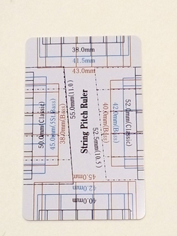 Набор для ремонта гитары в специальном футляре №25