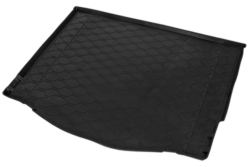 Коврик в багажник автомобиля Rival для Ford Focus III поколение хэтчбек (с докаткой) 2011-2019, полиуретан, 11801005