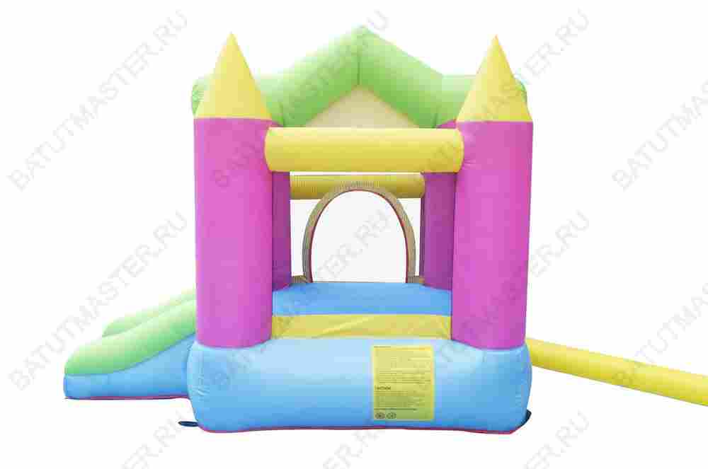 Батут для дачи "Сказочный дом" 3,0*2,75*2,1 м