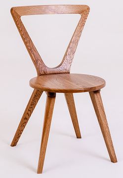 Стул Вегас (дуб/тон Светлый дуб с черной патиной 004/жесткое сиденье)