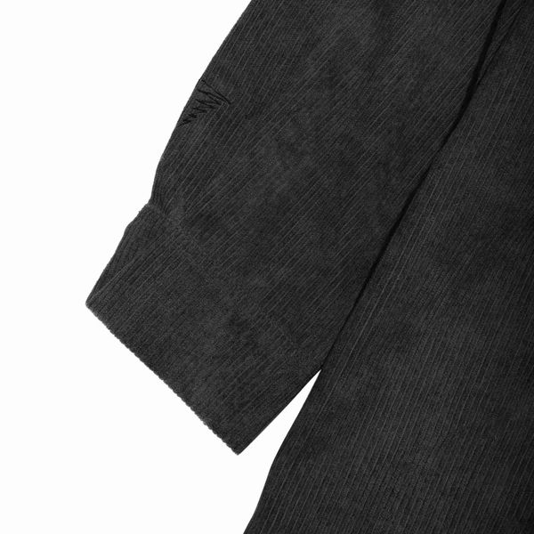 Рубашка Вельветовая #3 Темно-серая - фото 3