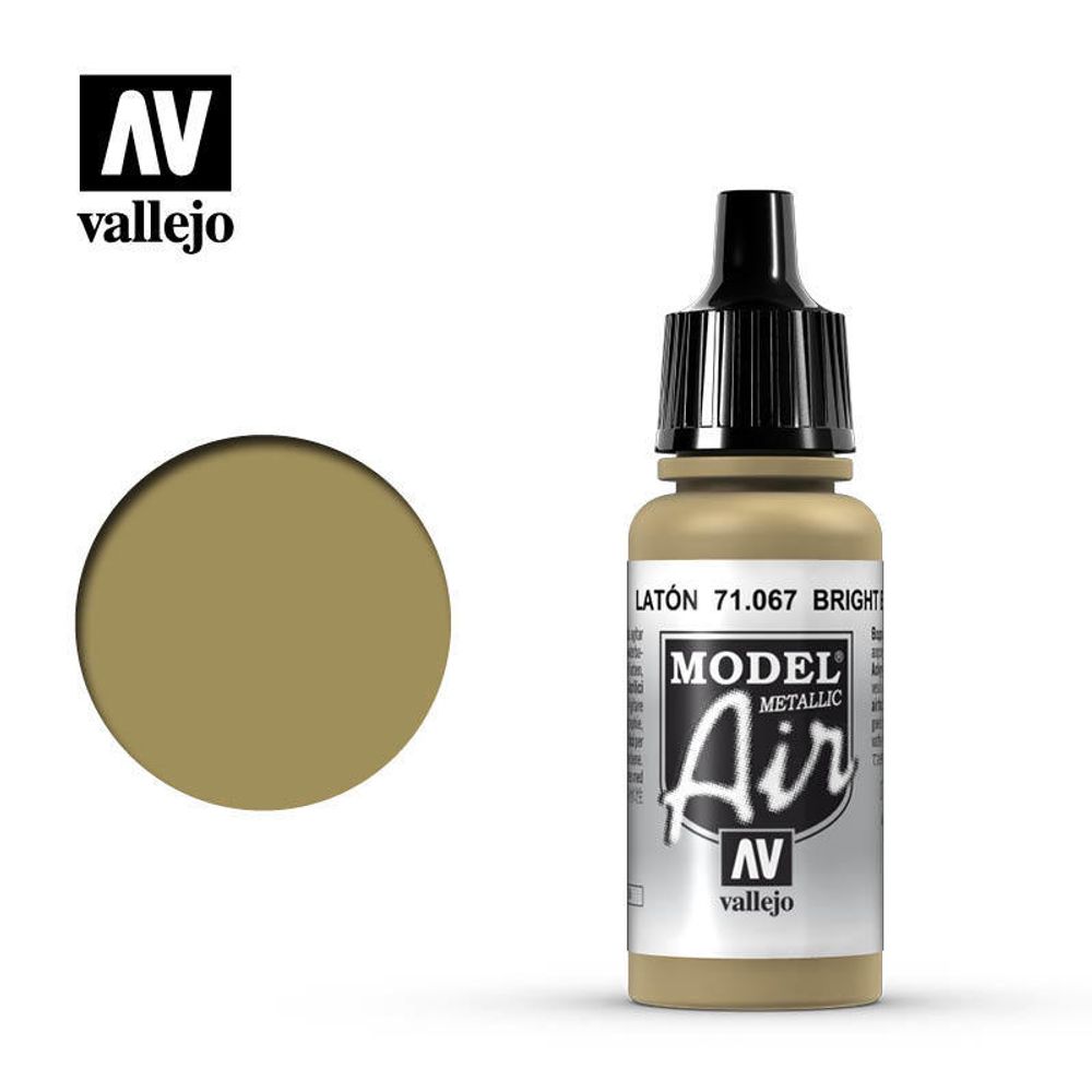 Model air 067-17ml. Bright brass (metallic)