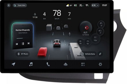 Магнитола для Honda Insight 2 2009-2014 (правый руль) - Teyes CC4-PRO монитор 13" 2K QLED на Android 13, Snapdragon 778G, 8+128, AI, CarPlay, DSP, 4G SIM-слот