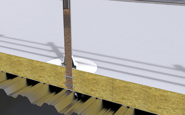 Кровельное ограждение Fachmann КО/PL/PVC/1200-3-3000