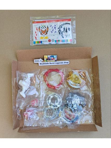 Набор волчков Zest Achilles Customize Set B201 от Takara Tomy