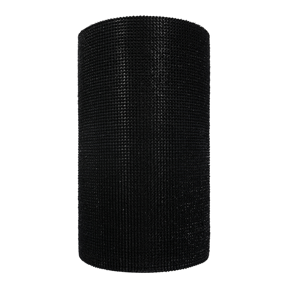 Коврик-дорожка Vortex ТРАВКА 0.90х15 м противоскользящий, черный