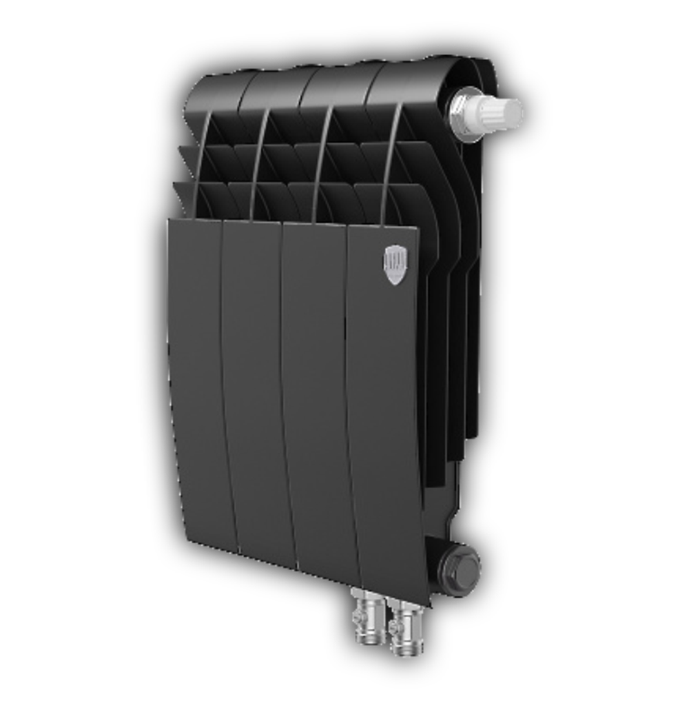 Радиатор Royal Thermo Biliner 350 VR черный графитовый