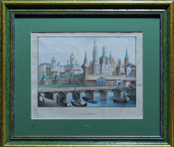 Н/х. Московский Кремль. Изд. Gjöthström & Magnusson. 1830-е гг.