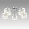 8261/5C MODERNI LN26 металл/стекло, хром/прозрачный Люстра потолочная E14 5*40W 220V VERDI