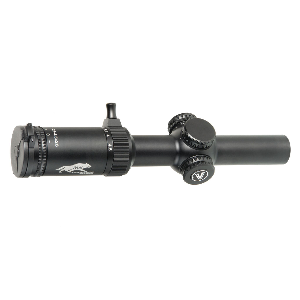 Прицел Veber Wolf 1.25-4.5х26 IR FD07 Загонник