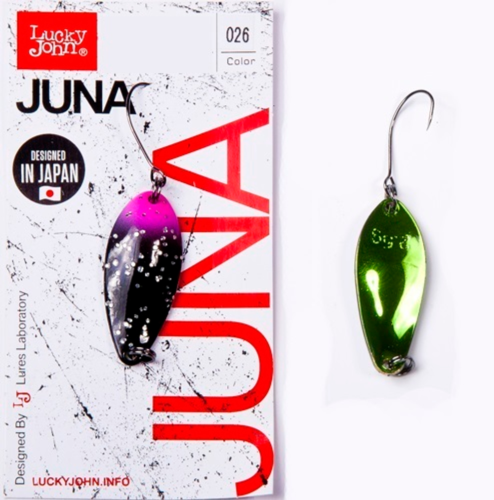 Блесна LUCKY JOHN Juna 2,5 г, цв. 026, арт. LJJU25-026