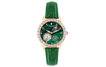 KANGOL Mother Of Pearl Collection Automatic Mechanical Movement Genuine Leather Strap Watch Women"s Watch