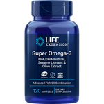 Super Omega-3 EPA/DHA Fish Oil, Sesame Lignans & Olive Extract Softgels капсулы Life Extension