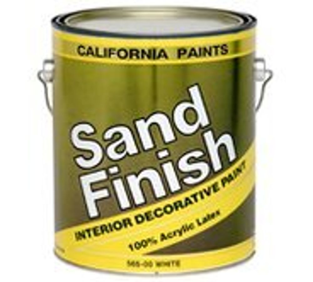 California Paints Sand Finish